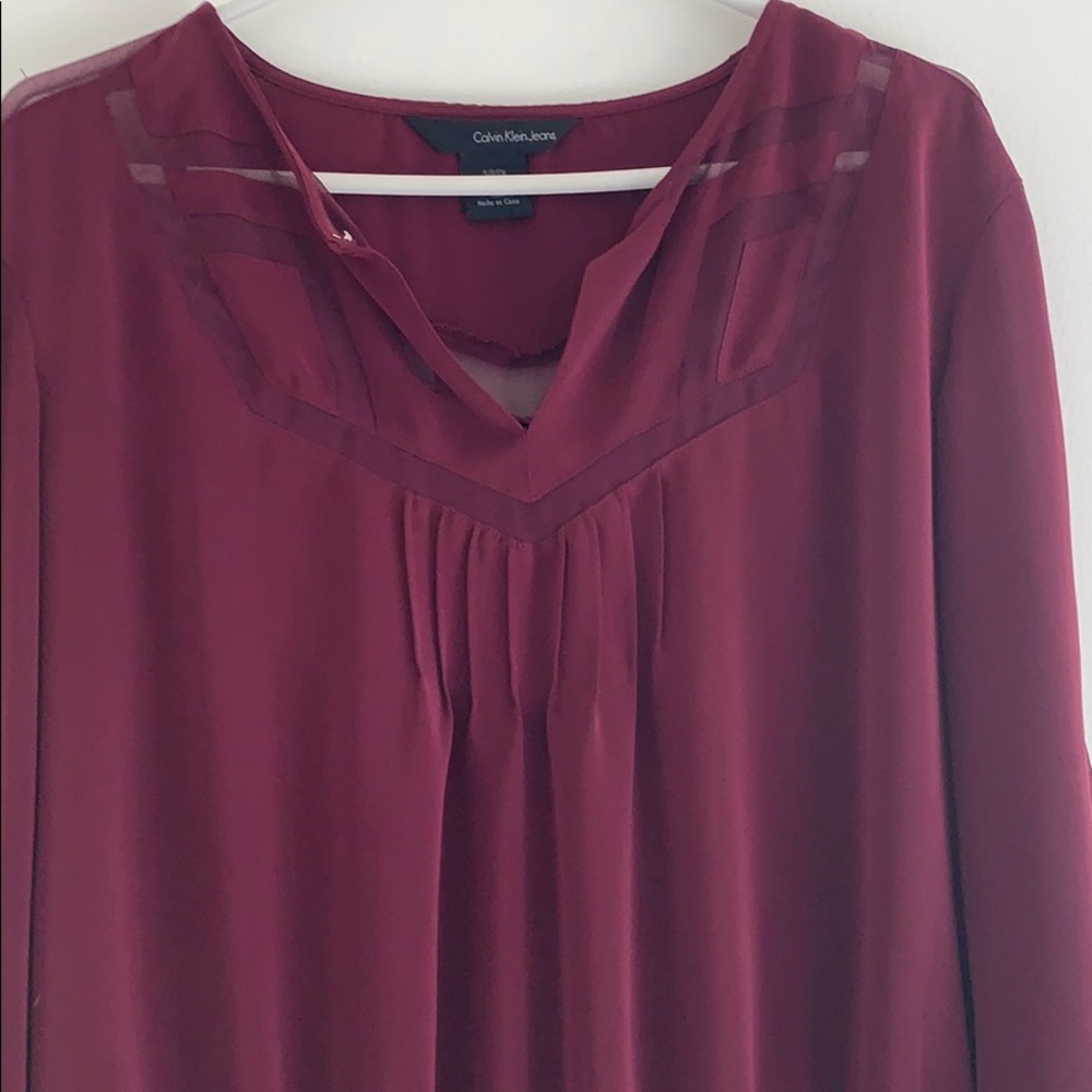 Calvin Klein blouse - Picture 2 of 5